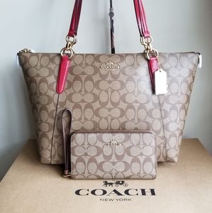 New Coach Bag and Wallet Set